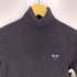 プレイコムデギャルソン PLAY COMME des GARCONS ブラックハートワッペン タートルネック ウール ニット セーター レディース JPN:M