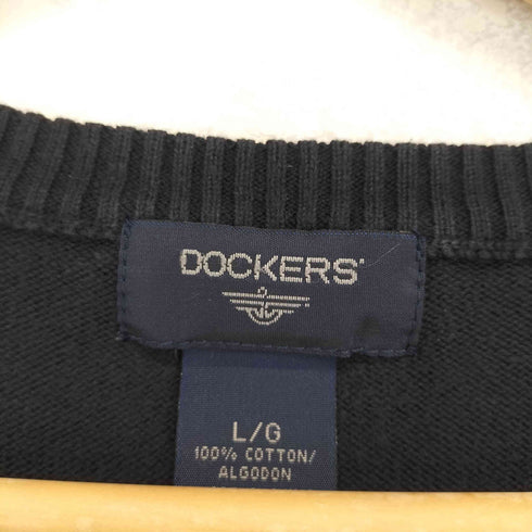 ドッカーズ DOCKERS アーガイル柄 コットン ニット ベスト メンズ import:L