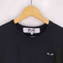 プレイコムデギャルソン PLAY COMME des GARCONS ブラックハートワッペンクルーネック Tシャツ レディース JPN:L