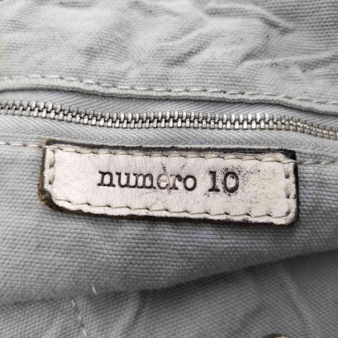 numero 10 USED加工 チェックボストンバッグ メンズ