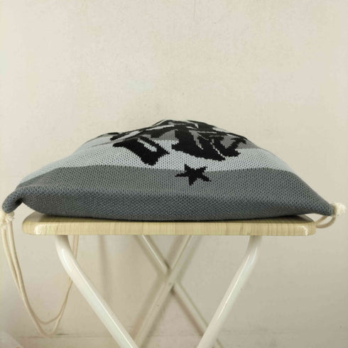 イストクンスト ISTKUNST ボーダー ロゴ ニットナップザック メンズ