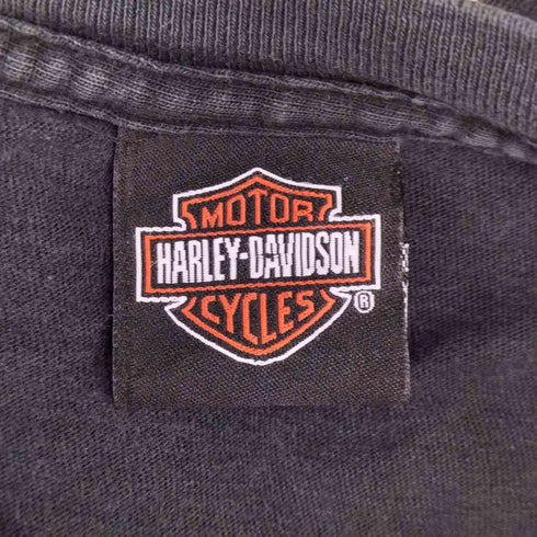ハーレーダビッドソン HARLEY-DAVIDSON HANESボディ 両面プリント S/S Tシャツ メンズ