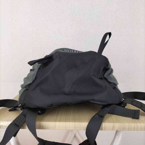 NOIAGO ロゴプレート ナイロン バックパック メンズ FREE