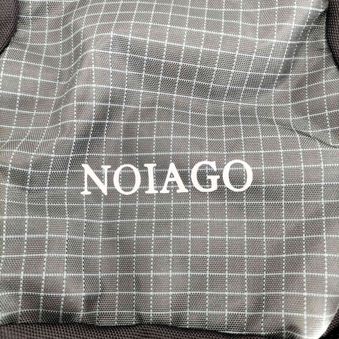 NOIAGO ロゴプレート ナイロン バックパック メンズ FREE