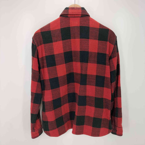 ザフラットヘッド the flat head チェック 長袖フランネルシャツ メンズ UK:38
