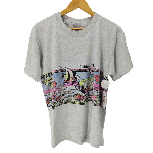アンビル Anvil 90S USA製 両面プリント クルーネックTシャツ メンズ import:L