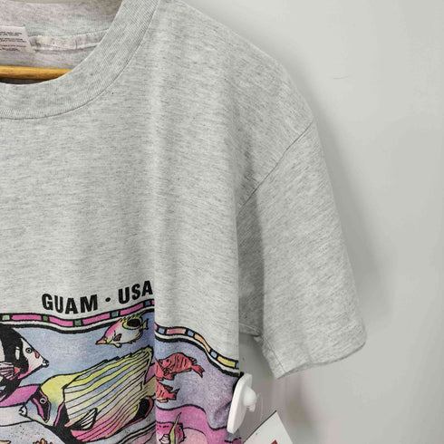 アンビル Anvil 90S USA製 両面プリント クルーネックTシャツ メンズ import:L