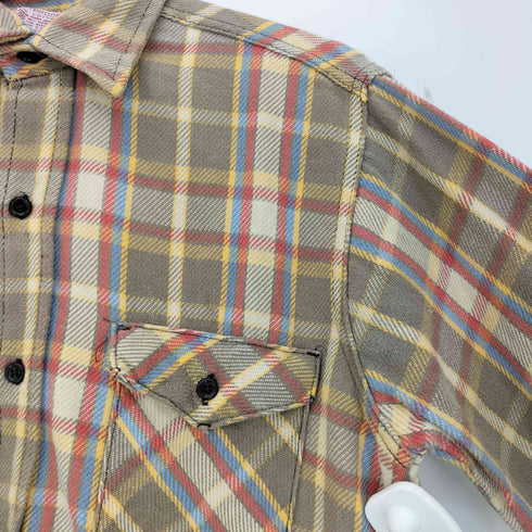 フロストプルーフ FROSTPROOF 70s USA製 チェック ヘビー ネルシャツ メンズ import:M