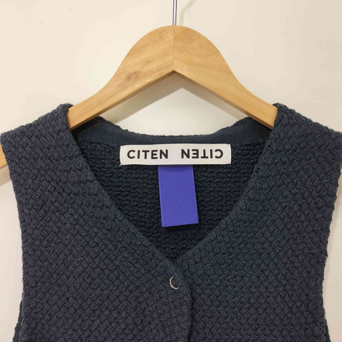 シテン CITEN 24SS バスケットニットベスト レディース FREE