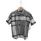 FINAL HOMME 切替 丸襟 総柄シャツ archive メンズ JPN:M