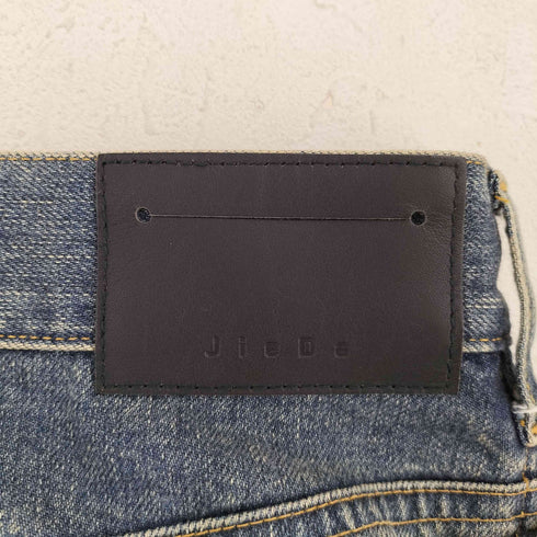 ジエダ Jieda CUTTING WIDE DENIM カッティング ワイド デニムパンツ メンズ 1