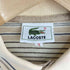 ラコステ LACOSTE ワンポイント刺繍 ボーダー S/S ポロシャツ メンズ JPN:3