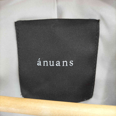 アニュアンス anuans ミドルレングススリットスリーブジャケット レディース FREE