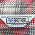 ファイブブラザー FIVE BROTHER ユニオンチケット インドコットン チェック ヘビー ネルシャツ メンズ import:M