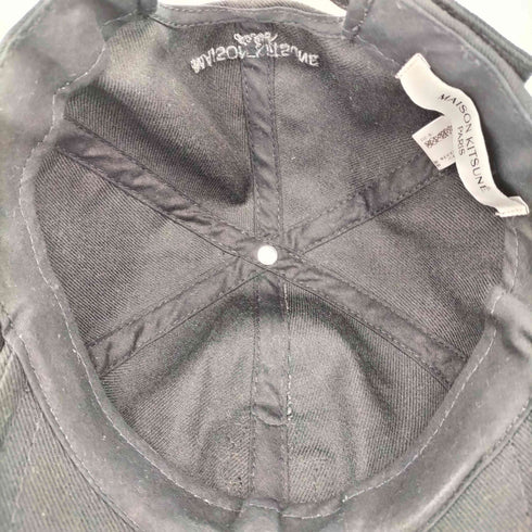 メゾンキツネ MAISON KITSUNE ALL RIGHT FOX 6P CAP メンズ