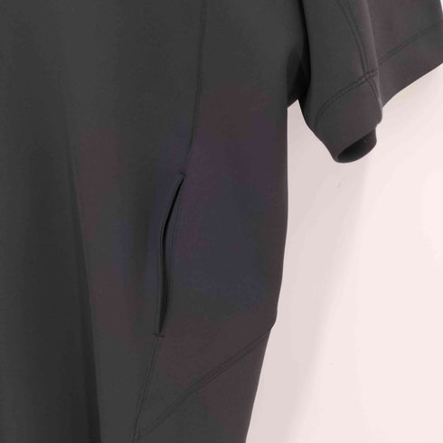 ハートイッセイミヤケ Haat ISSEY MIYAKE ORJ スタンドカラー ハーフジップ ボンディングワンピース レディース JPN:2