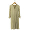 ヌキテパ NE QUITTEZ PAS MOSS RAYON ZARI EMB PANEL ドレス レディース JPN:S
