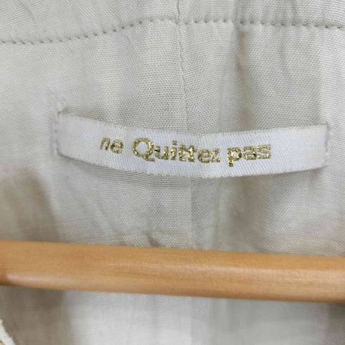 ヌキテパ NE QUITTEZ PAS MOSS RAYON ZARI EMB PANEL ドレス レディース JPN:S