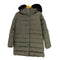 Filomo フォックスファー フーデッド ダウン ロングコート レディース import:M