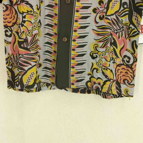 ウエアハウス WAREHOUSE LAND OF ALOHA 花柄 ループカラー S/S アロハシャツ メンズ import:M
