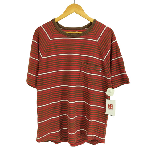 ステューシー Stussy マルチボーダー ラグランスリーブ S/S Tシャツ メンズ import:M