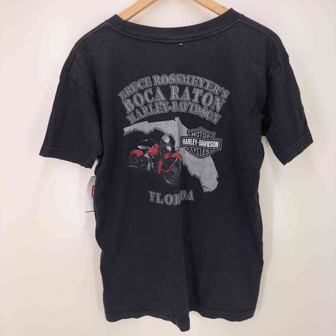 ハーレーダビッドソン HARLEY-DAVIDSON フロントプリント 半袖tシャツ メンズ