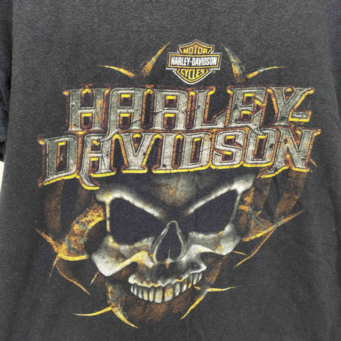 ハーレーダビッドソン HARLEY-DAVIDSON フロントプリント 半袖tシャツ メンズ