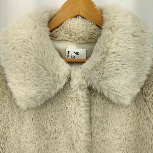 THINK FUR Rex Like Fur Cocoon Coat コート レディース JPN:S