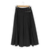 ミラオーウェン Mila Owen 22AW Wベルトデザインプリーツスカート レディース JPN:0