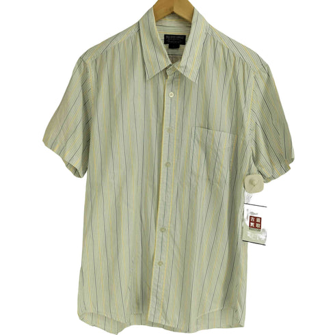 ポロジーンズカンパニーラルフローレン POLO JEANS COMPANY RALPH LAUREN マルチストライプ S/S シャツ メンズ import:L