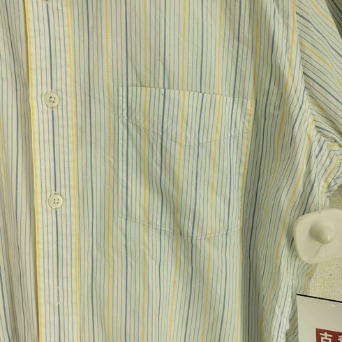ポロジーンズカンパニーラルフローレン POLO JEANS COMPANY RALPH LAUREN マルチストライプ S/S シャツ メンズ import:L