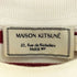 メゾンキツネ MAISON KITSUNE フロントプリント S/S ボーダーワンピース レディース JPN:S