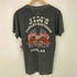 ハーレーダビッドソン HARLEY-DAVIDSON 80s 87年コピーライト 3Dエンブレム 両面プリント アニマル 半袖tシャツ vintage メンズ