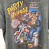 ハーレーダビッドソン HARLEY-DAVIDSON 80s 87年コピーライト 3Dエンブレム 両面プリント アニマル 半袖tシャツ vintage メンズ