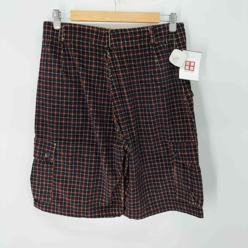 チェック コーデュロイ カーゴパンツ メンズ JPN:M