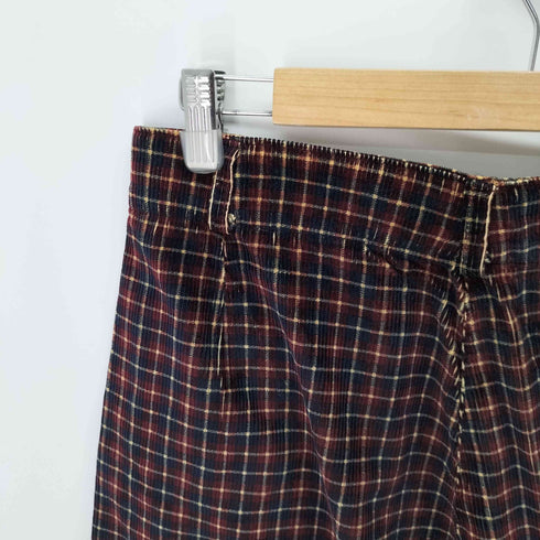 チェック コーデュロイ カーゴパンツ メンズ JPN:M