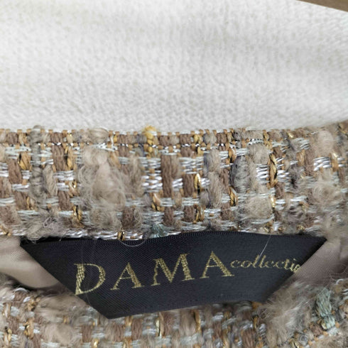 ダーマコレクション DAMA collection ツイード タイト スカート レディース