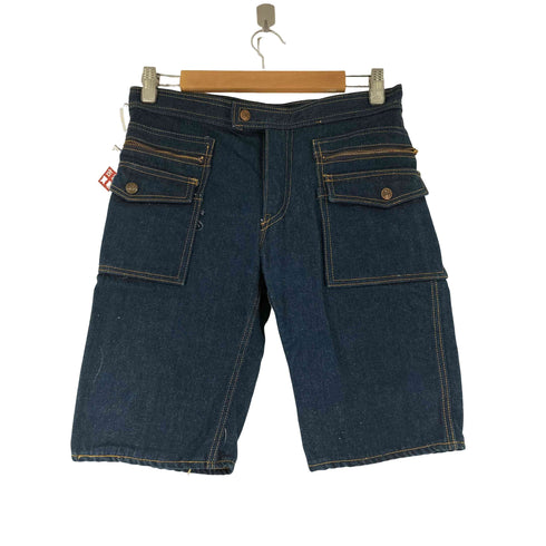 キャントン CANTON 70S scovill ジップ TALON ジップ 42 デニムショーツ レディース