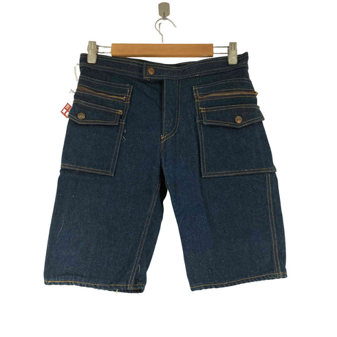 キャントン CANTON 70S scovill ジップ TALON ジップ 42 デニムショーツ レディース