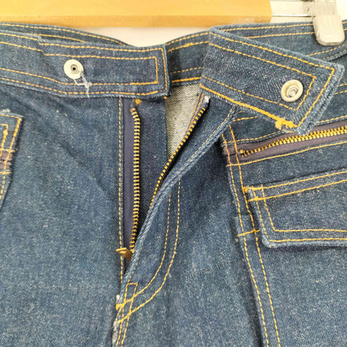 キャントン CANTON 70S scovill ジップ TALON ジップ 42 デニムショーツ レディース