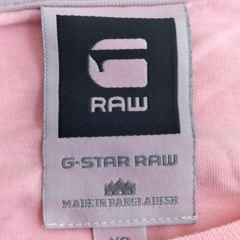ジースターロー G-STAR RAW denim 3301 プリント Tシャツ メンズ import:XS