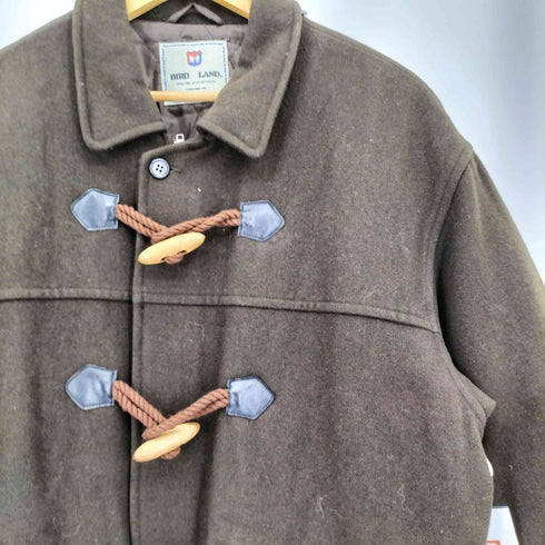 BIRD LAND 裏キルティング ウール ダッフルコート メンズ import:M