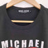 ひび割れ加工 アーティストプリント Tシャツ メンズ JPN:M