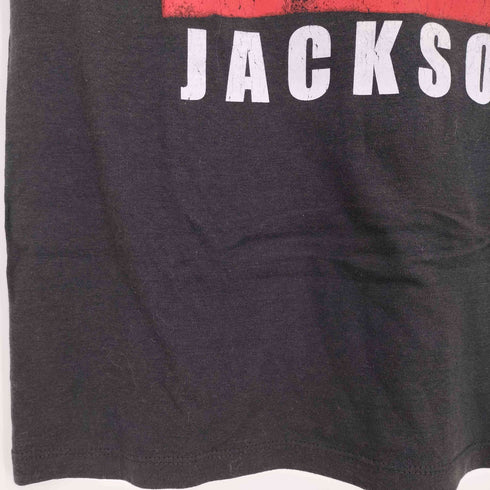 ひび割れ加工 アーティストプリント Tシャツ メンズ JPN:M