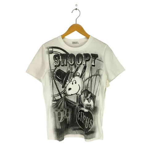 ピーナッツ PEANUTS キャラクター両面プリント S/S Tシャツ レディース JPN:M