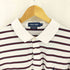 ポロゴルフラルフローレン POLO GOLF RALPH LAUREN ポニー刺繍 ボーダー ピマコットン 鹿の子ポロシャツ メンズ import:L