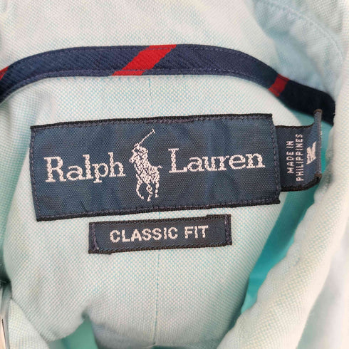 ラルフローレン RALPH LAUREN CLASSIC FIT ポニー刺繍 ボタンダウンシャツ メンズ import:M