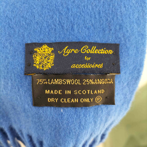 Ayre Collection アンゴラ混 ウールマフラー メンズ