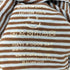 フォーティーファイブアール 45R 縞天竺の四角Tシャツ レディース