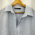 ザラ ZARA STRIPED POPLIN SHIRT ストライプシャツ レディース import:L